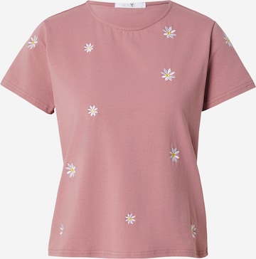 Tricou 'Zi44la' de la Hailys pe roz: față