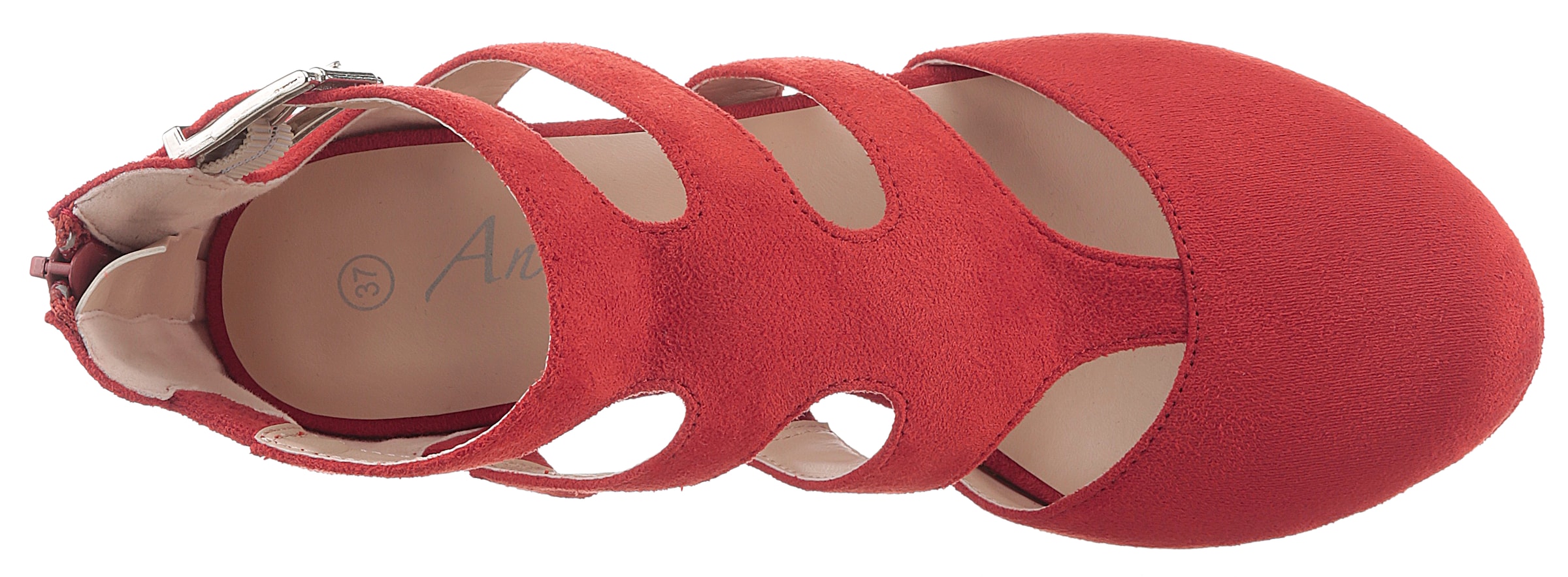 Aniston Sandals in Red