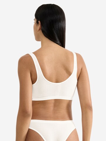 SLOGGI Bralette Bra ' Blue Go Sense ' in White