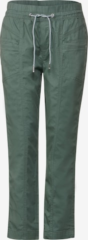 STREET ONE Tapered Broek in Groen: voorkant