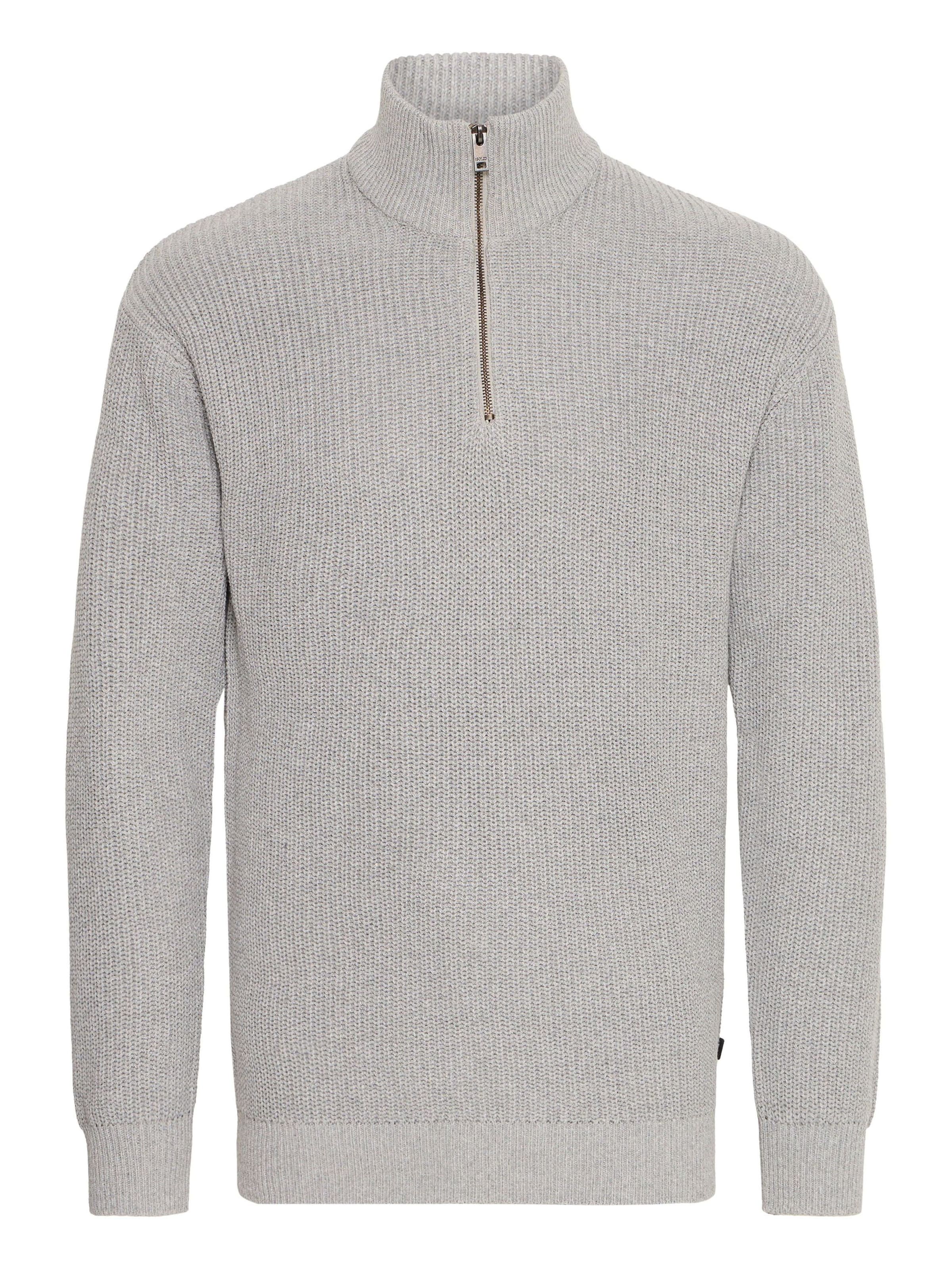 !Solid - Pullover 'Goma' em cinzento: frente