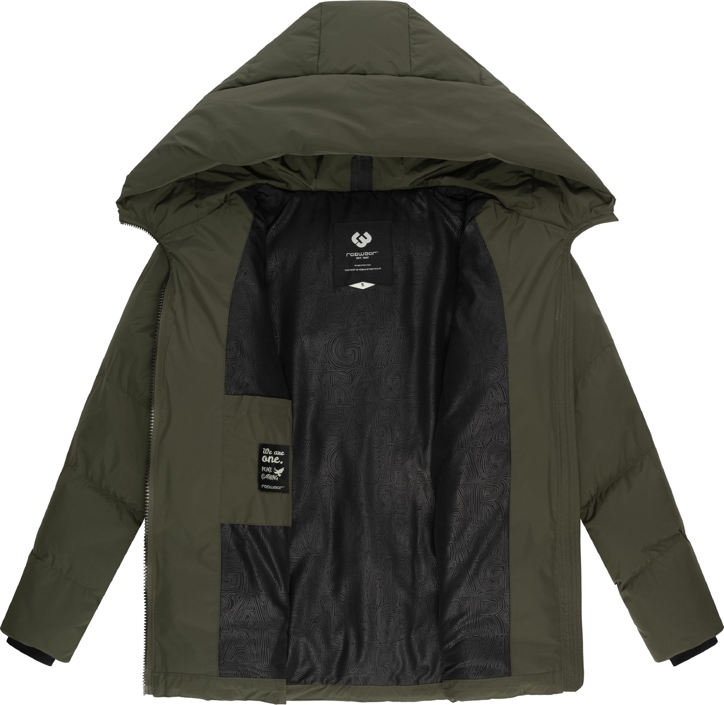 Ragwear Performance Jacket 'Cessi' in Green