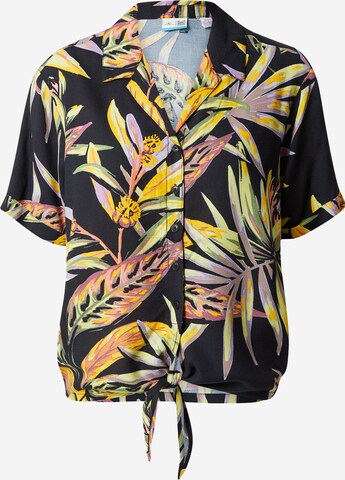 O'NEILL Athletic Button Up Shirt 'CALI' in Black: front