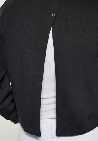 MYMO Μπλούζα φούτερ σε μαύρο