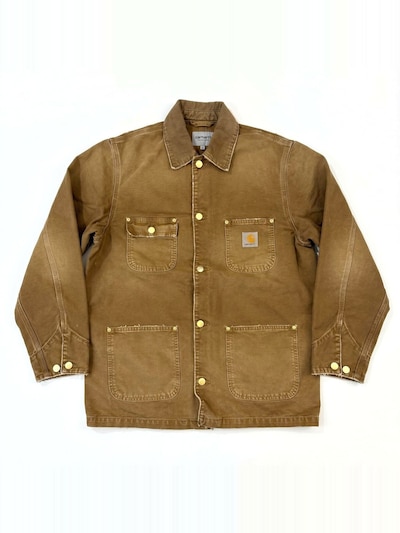 Carhartt WIP Between-Season Jacket 'OG CHORE COAT HAMILTON BROWN' in XS in Brown, Item view