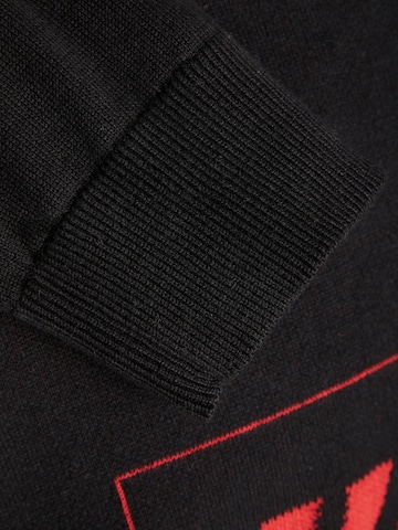 JACK & JONES Sweater 'Elix' in Black