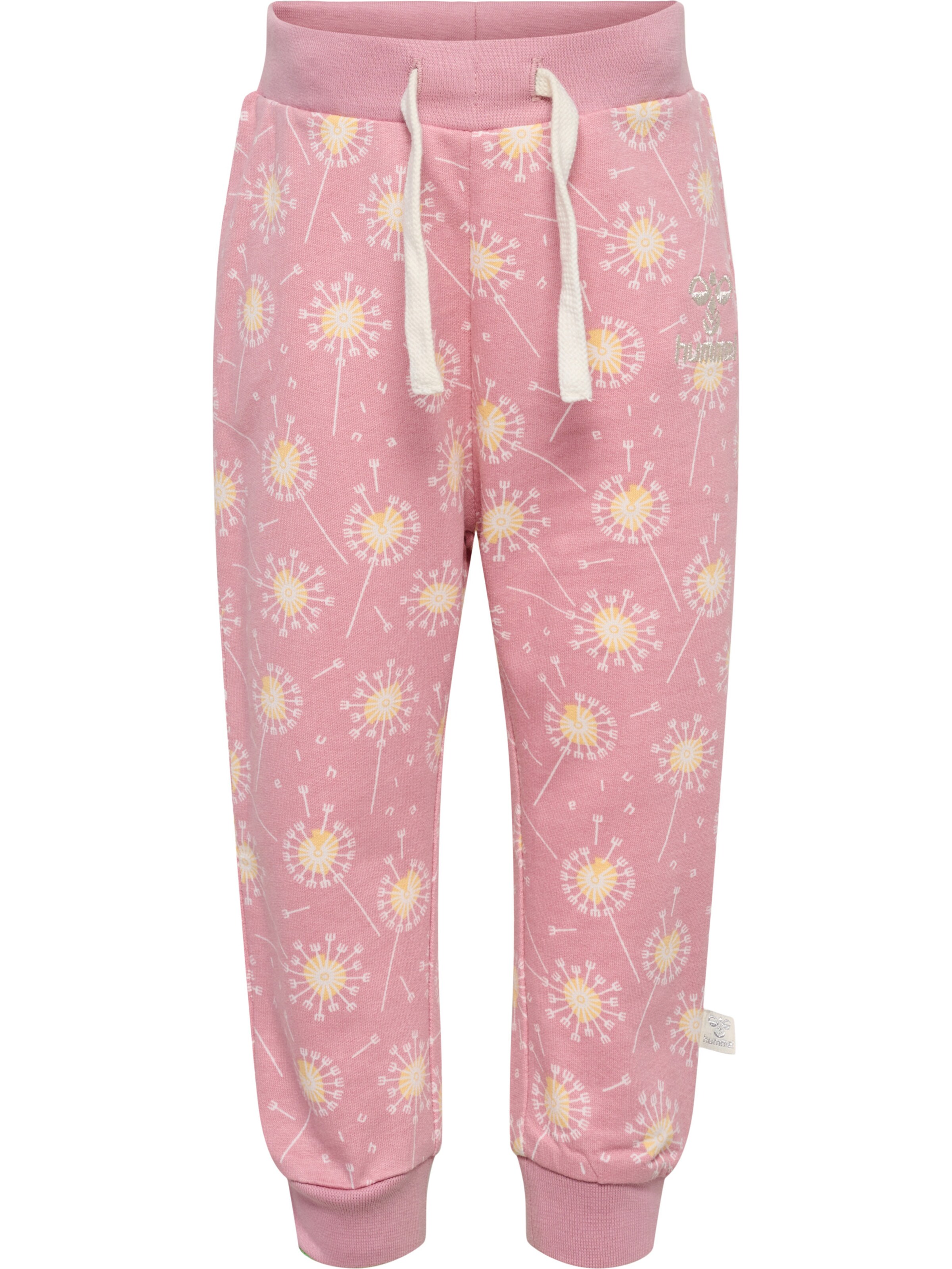 Hummel Tapered Trousers 'LOGUN' in Pink: front