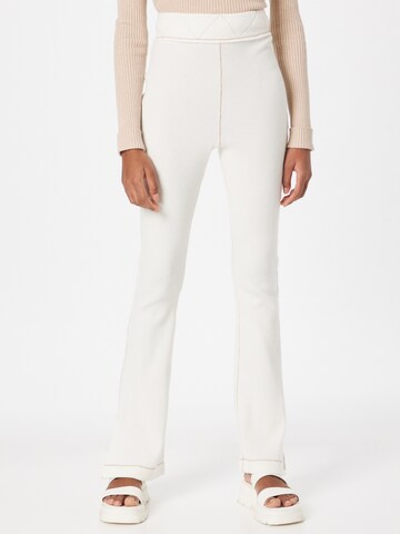 Free People Flared Broek 'Under The Stars' in Wit: voorkant