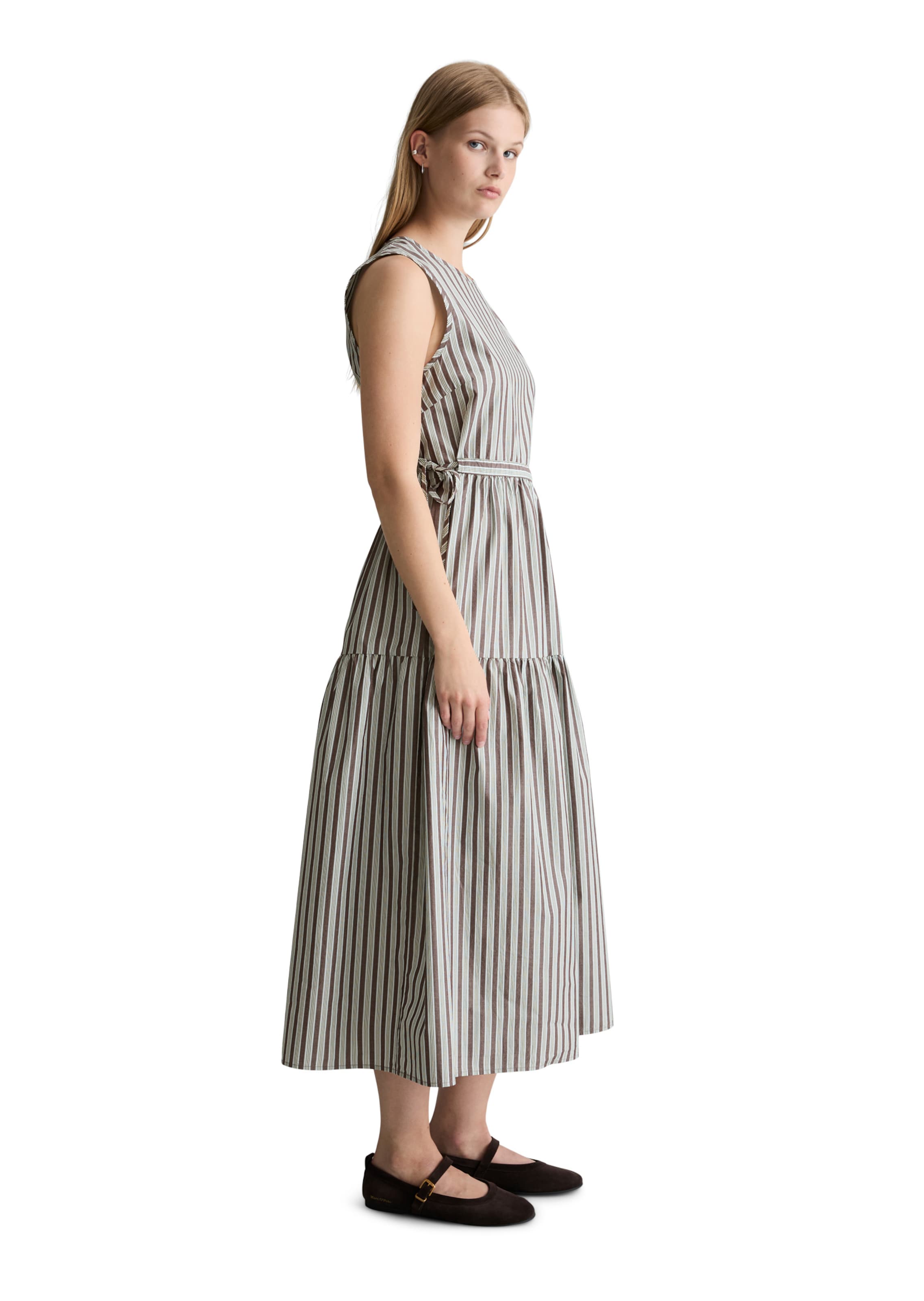 Marc O'Polo DENIM Sommerkleid in Braun