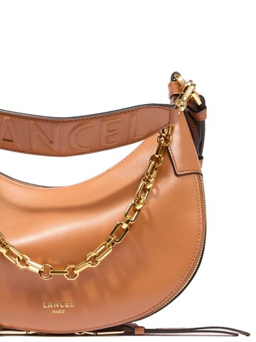 Lancel Schoudertas 'Lancel Sac Bandoulière S Origami Camel Femme' in Bruin