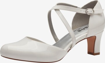 JANA Pumps in White: front