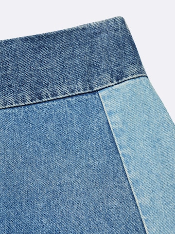 MANGO Spódnica 'SAIGE' w kolorze niebieski