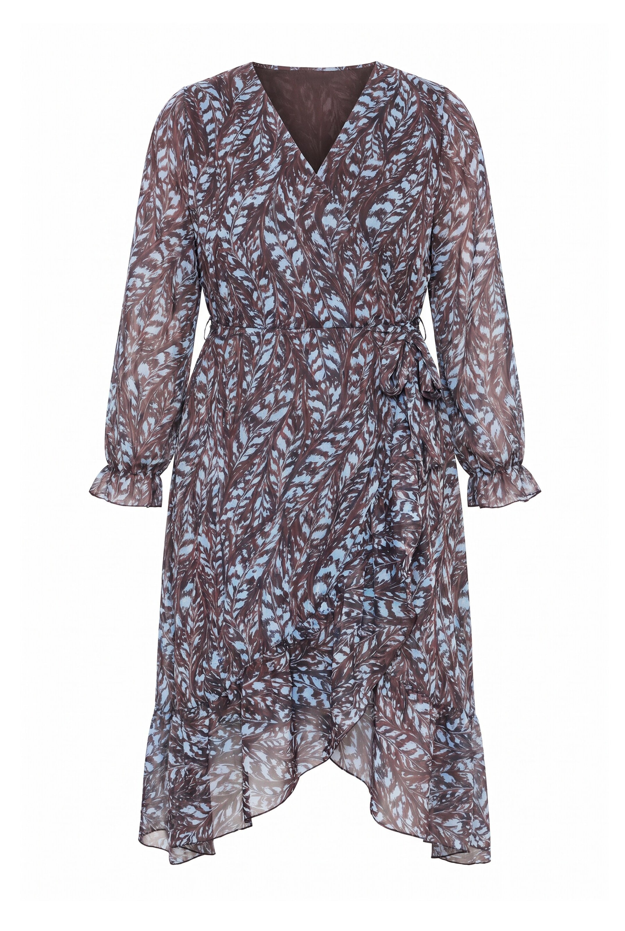 MIAMODA Kleid in Braun: Vorderseite