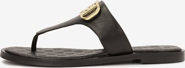 Kazar Flip-Flops i svart: forside