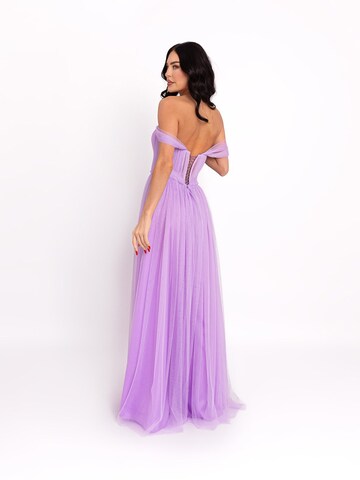 Robe de soirée acob a porter en violet