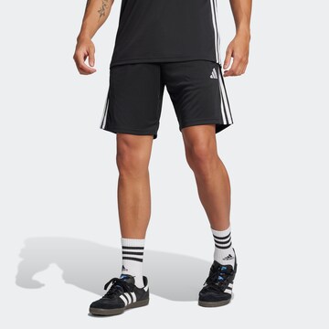 ADIDAS PERFORMANCE - regular Pantalón deportivo 'Tiro 25 Essentials' en negro: frente