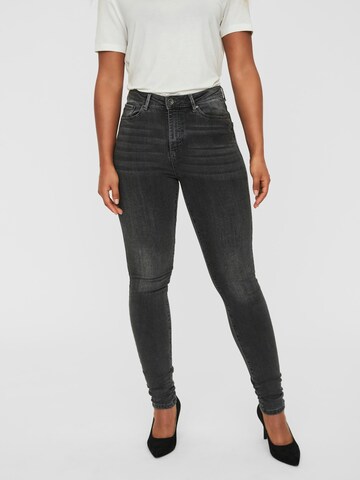 VERO MODA Skinny Jeans 'Sophia' in Grey: front