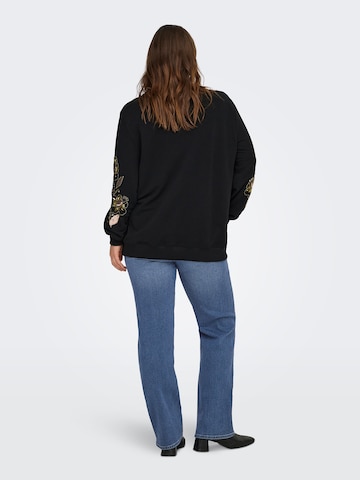 ONLY Carmakoma Mikina 'CARTERESA' – černá