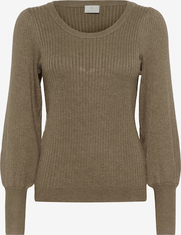 Kaffe Sweater 'Dora' in Brown: front