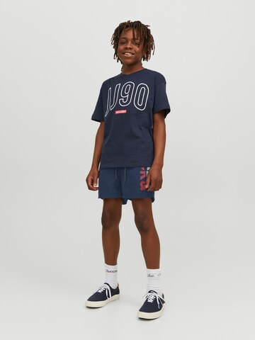 Jack & Jones Junior شورت سباحة 'Fiji' بلون أزرق