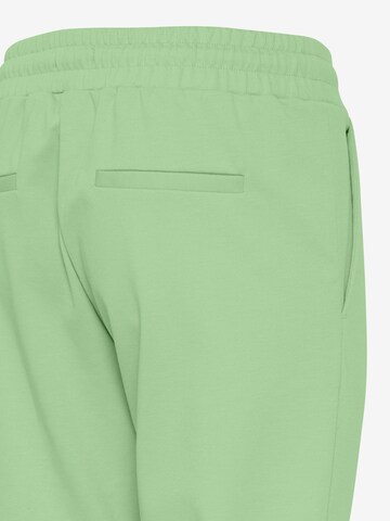 ICHI Slim fit Trousers 'KATE' in Green