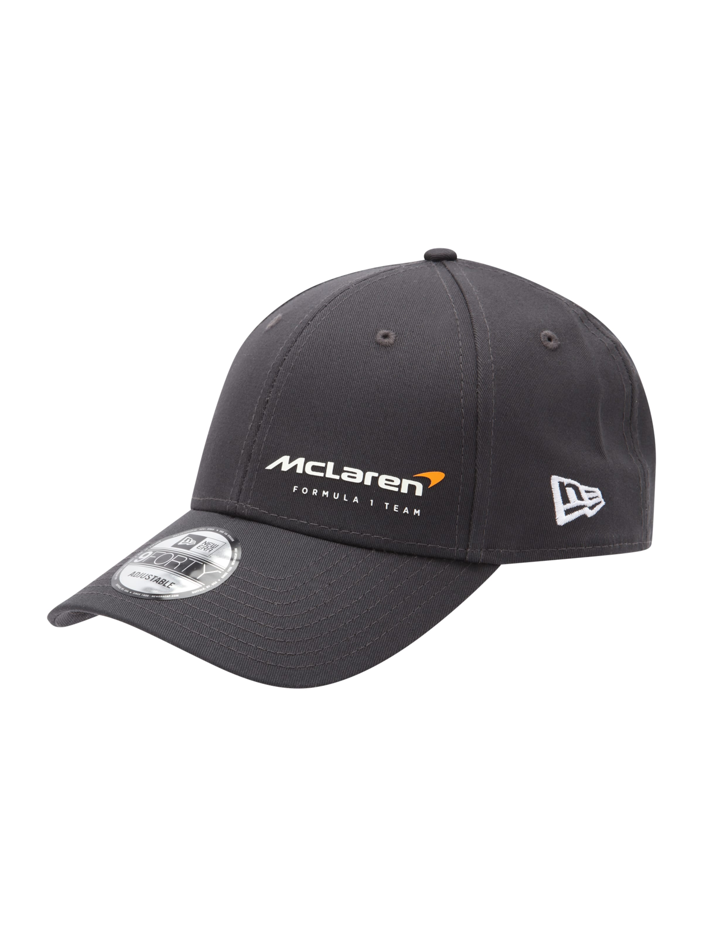 NEW ERA Czapka z daszkiem 'MCLAREN FLAWLESS 9FORTY MCLAREN' w kolorze szary: przód