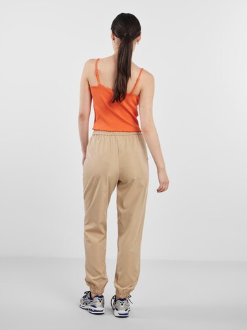 PIECES Top 'NUKISA' in Orange