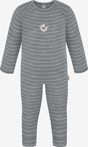 normani Strampler 'Waverly' in Grau: Vorderseite