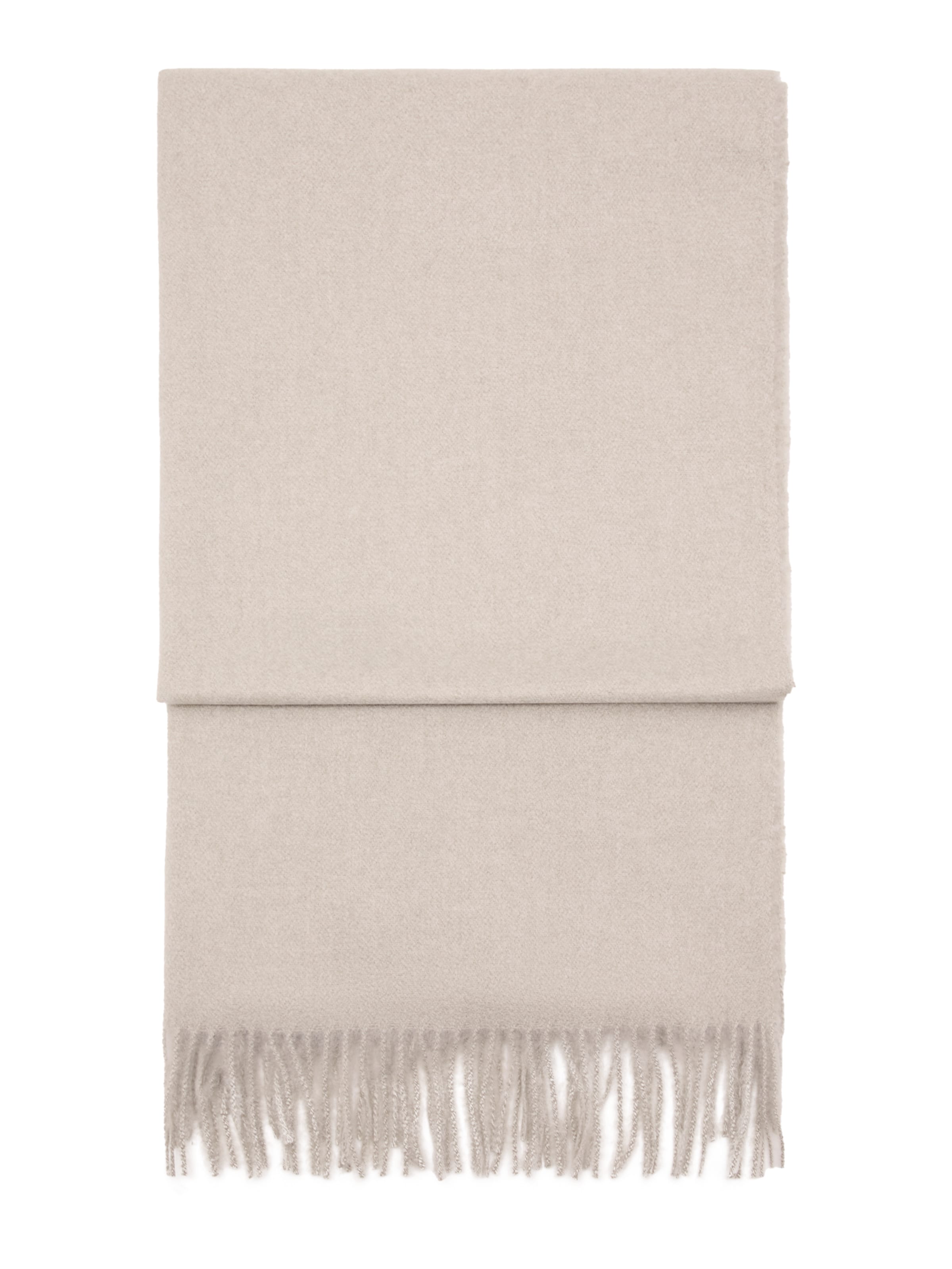 MANGO Šála 'SWEET' – béžová: přední strana