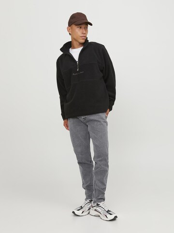 JACK & JONES Tapered Jeans 'Erik' in Grey