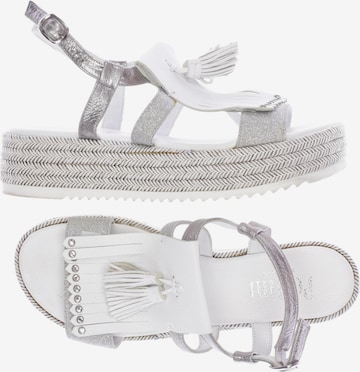 Pertini Sandals & High-Heeled Sandals in 40,5 in White: front