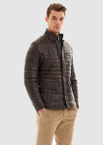 PIERRE CARDIN Between-Season Jacket in Brown: front