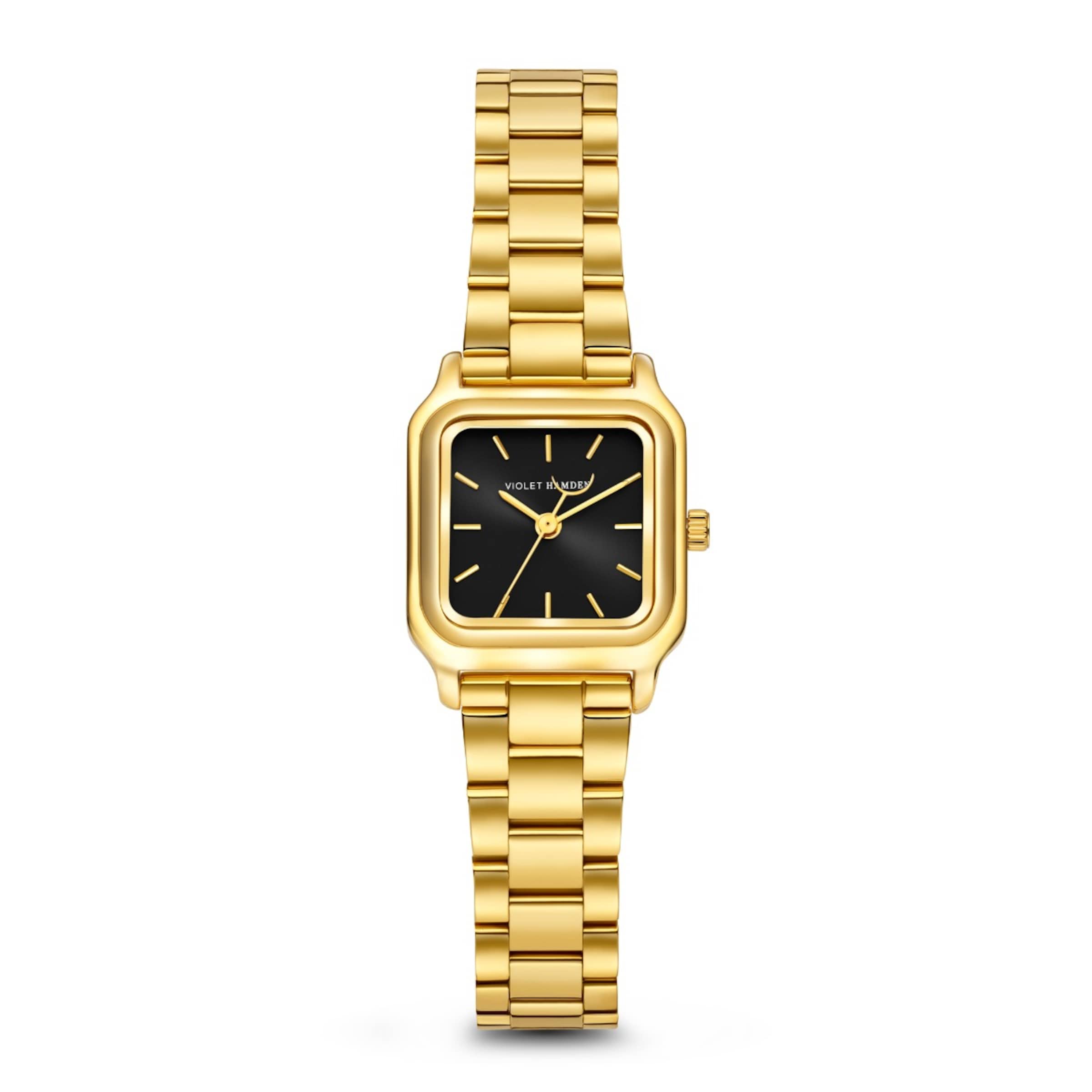 Violet Hamden Analog watch in Gold: front