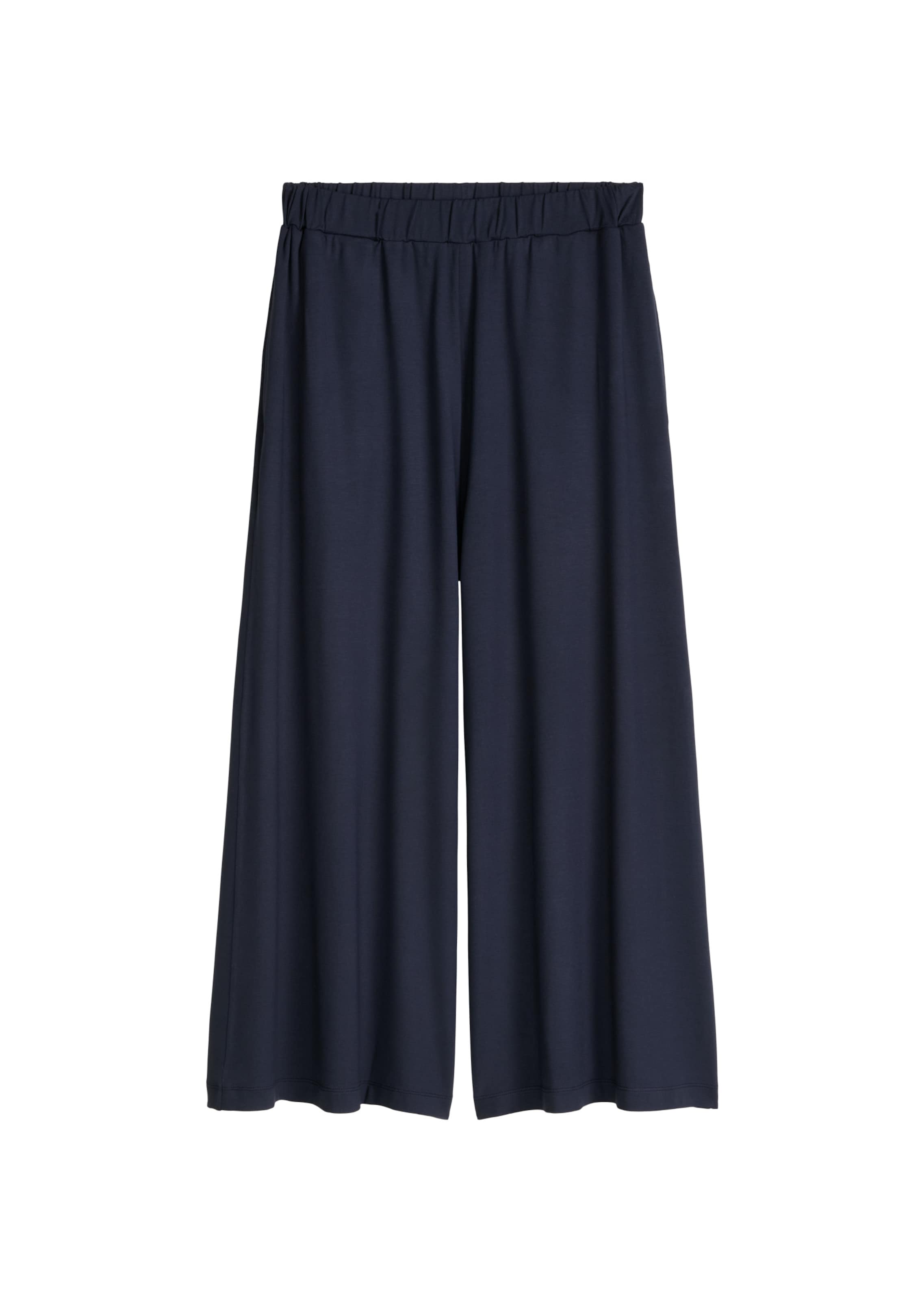 Marc O'Polo DENIM Loosefit Broek in Blauw: voorkant
