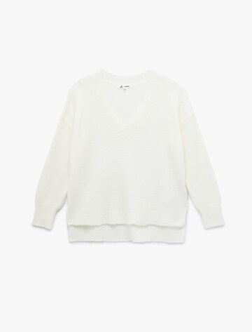 Koton Pullover in Weiß