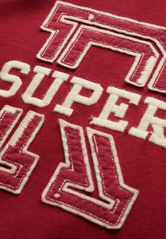 Superdry Sweatshirt 'Essentials' in Rood