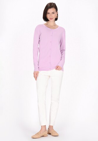 Cardigan 'Classic Look' Usha en violet