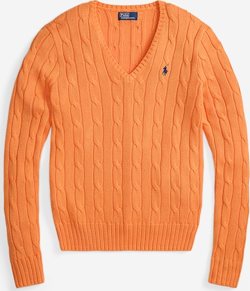 Pull-over Polo Ralph Lauren en orange : devant