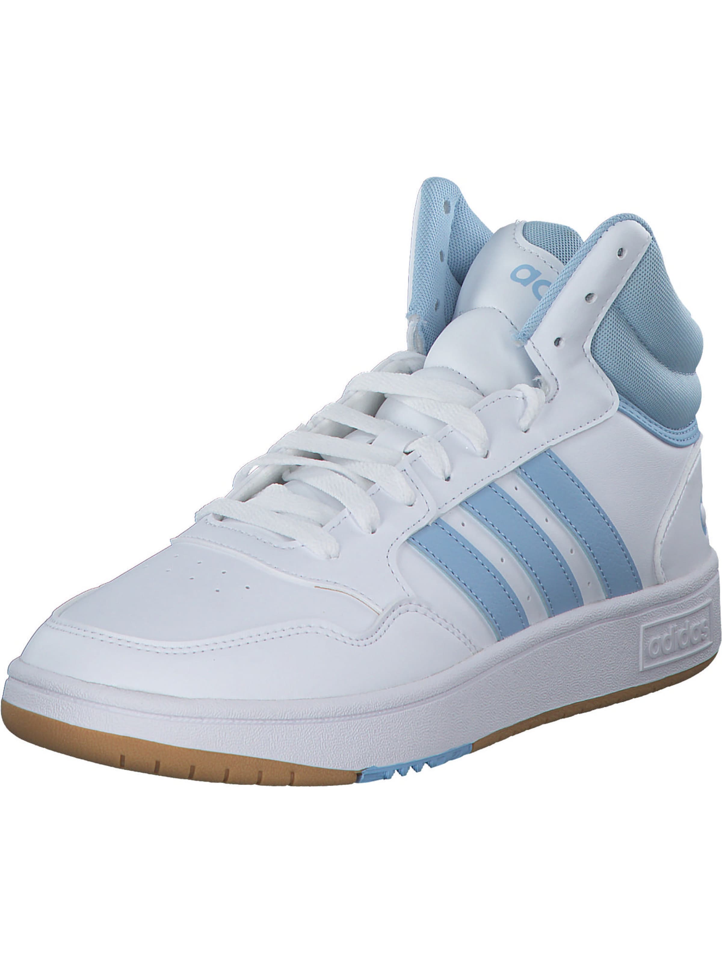 ADIDAS ORIGINALS High-Top Sneakers 'Hoops 3.0' in White: front