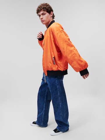 KARL LAGERFELD JEANS Between-season jacket in Orange