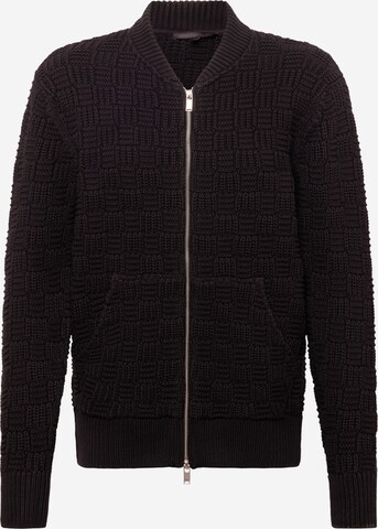 DRYKORN Knit cardigan 'MAX' in Black: front