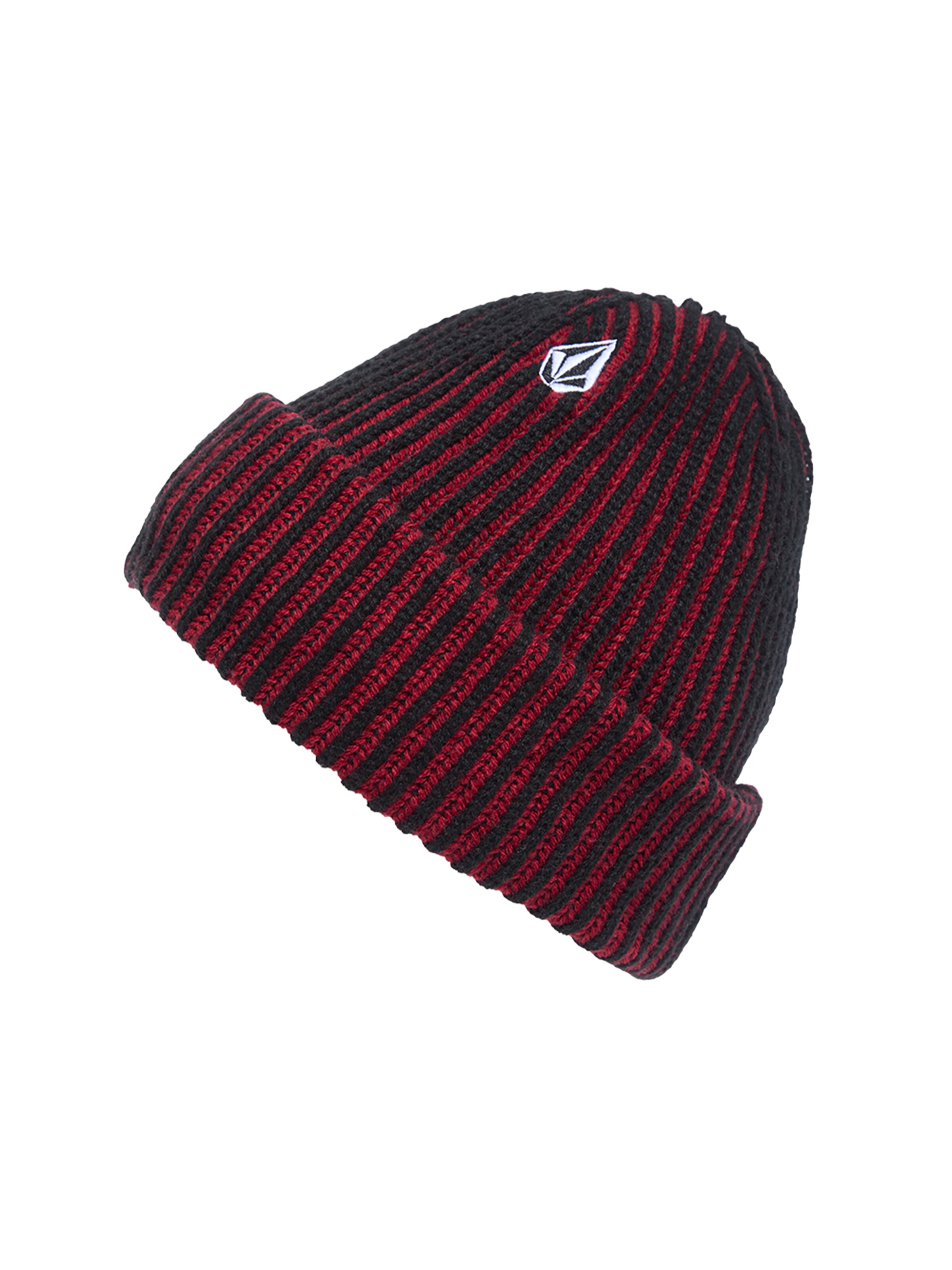 Volcom Beanie 'Full Stone Cuff' in Red: front