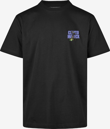 Cleptomanicx Shirt in Black: front