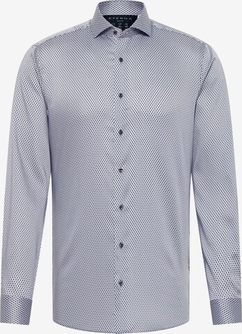 ETERNA Slim fit Button Up Shirt in Grey: front