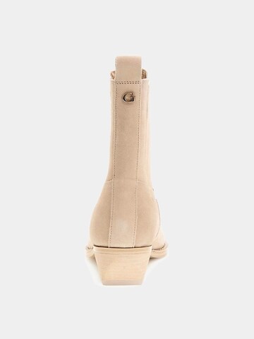 GUESS Chelsea Boots 'Lanna' in Beige