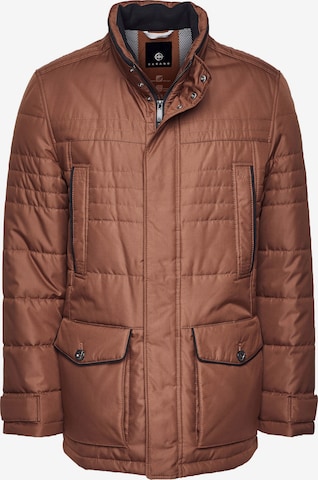 CABANO Between-Season Jacket in Brown: front