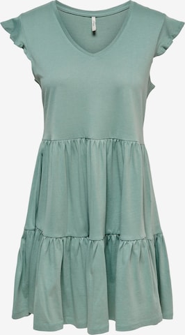 ONLY - Vestido 'May' en verde: frente