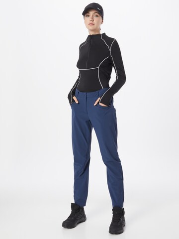 Schöffel Tapered Outdoor trousers 'Hestad' in Blue