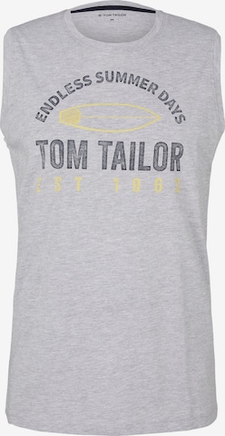 TOM TAILOR - Camiseta en gris: frente