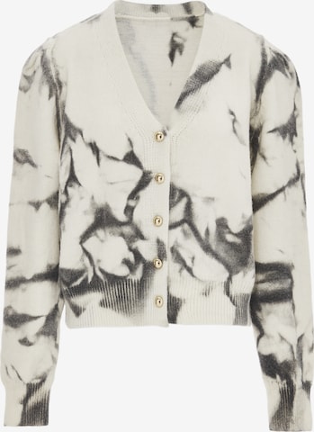 NAEMI - Casaco de malha em branco: frente